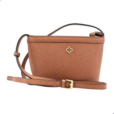 Imagem de Bolsa Capodarte Safiano Marrom Bege