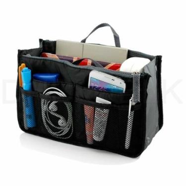 Imagem de Organizador De Bolsa P/ Celular Necessaire Feminina Viagem - PGB, Pret