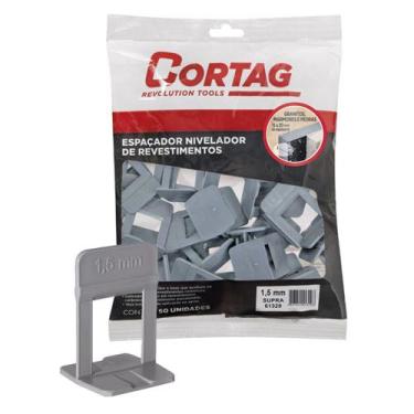 Imagem de Espaçador Nivelador SUPRA 1,5mm c/ 50 Pçs (61329) - Cortag