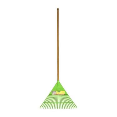 Imagem de Vassoura Ancinho Plástica 22 Dentes Cabo 120cm FJ 1011 - Trapp