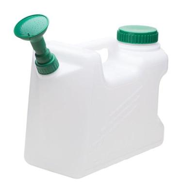 Imagem de Kit 2x Regador 10 Litros C/ Chuveirinho Reforçado - Mebuki, Branco