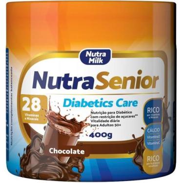 Imagem de Nutra Senior Adulto 50 ZERO AÇUCAR Complemento Alimentar 400g 28 Vitam