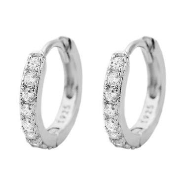 Imagem de Brincos de Argola Huggies Pequenos Arco-Íris - 2 Peças - Para Cartilag