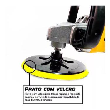 Imagem de Politriz E Lixadeira Grande 1300W 7 Polegadas 6 Vel 220V - Nakasaki/Sa