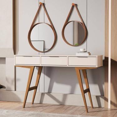 Imagem de Bancada Aparador 3 Gaveta Cália Perola