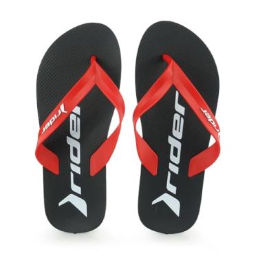 Imagem de CHINELO SANDALIA RIDER FEEL URBAN PRETO E BRANCO COM VERMELHO (PRETO COM VERMELHO, BR, Adulto, Faixa Numérico, 39, 40)