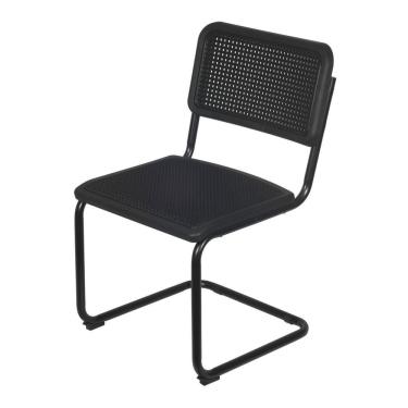 Imagem de Cadeira Sem Braço Com Base Cesca Preta