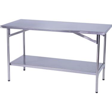 Imagem de Mesa De Manipulação Inox 180x70cm Benfati Tb 1 1/4" Paneleiro Liso