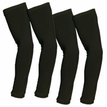 Imagem de Kit 2 Manguitos Mangas Proteção De Braço Térmico Malha Proteçao Uv - B