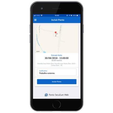 Imagem de Software de Ponto Secullum Web na Nuvem Licença anual 10 funcionários