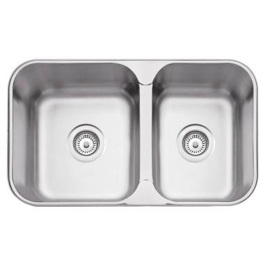 Imagem de Cuba de Embutir/sobrepor Tramontina Aço Inox Acetinado 69x40