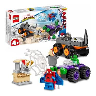 Imagem de Lego Marvel Confronto Hulk Contra Rinoceronte 10782 110 Peça