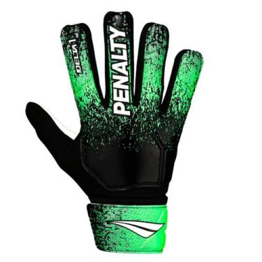 Imagem de Luva de goleiro penalty delta 1 xxiii 620303, Preto vde cbo, 10