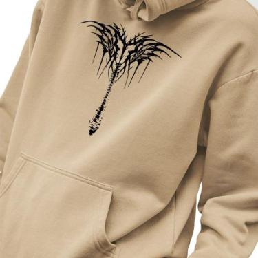Imagem de Blusa Moletom Estampado Masculino em Algodão 30.1 Rock Metal - Genuine