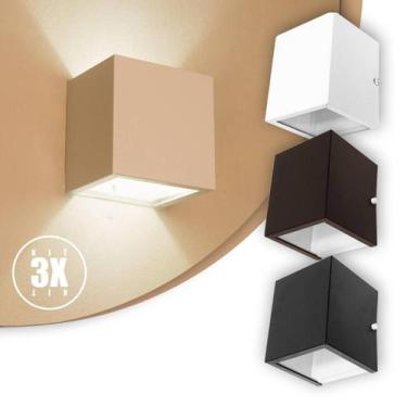 Imagem de Arandela 2 fachos Externa E Interna Para Lâmp. G9- Kit 3 unidades Bran