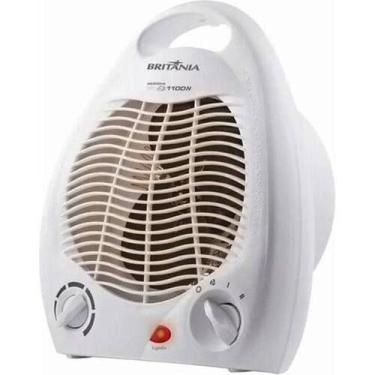 Imagem de Aquecedor Elétrico AB1100N 2 Em 1 1500W 127V Branco Britânia - BRITANI