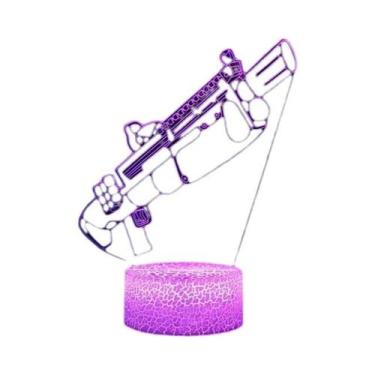 Imagem de Meninos Jogos Desktop Luz Noturna 3D LED Jogo Atmosfera Lâmpada Aniver