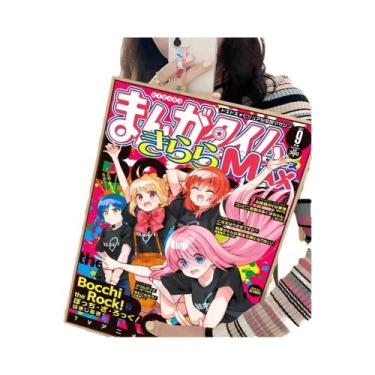 Imagem de Anime Bocchi The Rock DIY Sticky Poster Vintage Room Bar Café Decoraçã