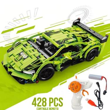 Imagem de Blocos de Montar Carros Irados Controle remoto