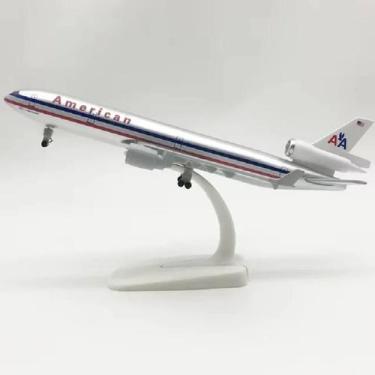 Imagem de Avião De Brinquedo MD11 World Cargo Airlines De 20CM Em Diecast Com Ba