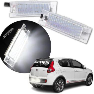 Imagem de Lâmpada Luz Placa Led Iluminação Fiat Palio 2001 A 2017 Par