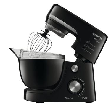 Imagem de Batedeira Planetária Mondial Special Line B48BSL Preto com Inox 220V