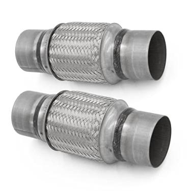 Imagem de RP Remarkable Power , Rk7550-3 X 6" Tubo Flexível De Escape Aço Inoxidável Para Serviço Pesado 10" Ol, Pacote Com 2