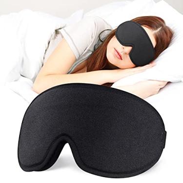 Imagem de Máscara ocular para dormir, copo contornado 3D máscara de dormir para homens e mulheres...