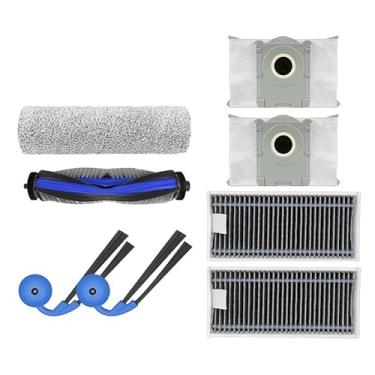 Imagem de Escova principal/escova lateral/filtro/saco de pó compatível com Yeedi S16 plus Ecovacs Deebot X9 X9 pro acessórios de aspirador de pó robô