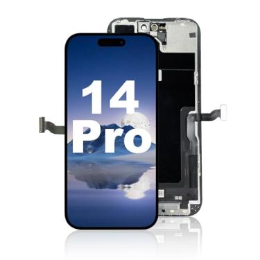 Imagem de Para iPhone 14 Pro Screen Replacement 15.5 cm, Atacado 3D Touch LCD Screen Display Digitalizador Quadro Montagem com Adesivo Impermeável, para (Modelo A2890, A2650, A2889, A2892) SEM Ferramentas de
