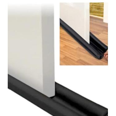 Imagem de kit 2 Protetor Veda Portas Rolinho Contra Insetos Poeira fresta