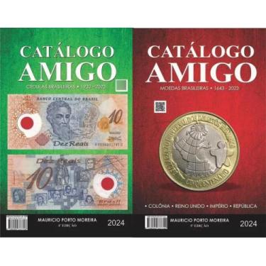 Imagem de Catálogo Amigo 2024 Moedas E Cédulas