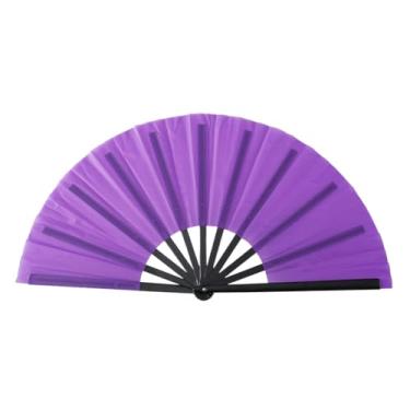 Imagem de Sovoadur Ventilador grande de 33 cm para dança em linha, ventilador de botas no chão (roxo)