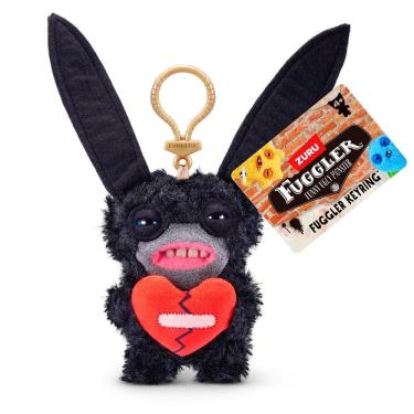 Imagem de Chaveiro de Pelúcia Fuggler Key Rings 13cm - Preto