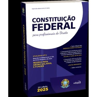 Imagem de Constituição Federal 2025 Para Profissionais Do Direito