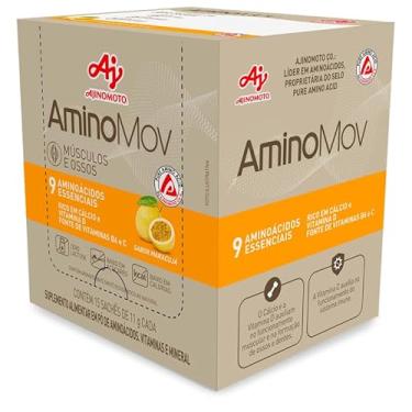 Imagem de AMINOMOV 15 SACHÊS - SABOR MARACUJÁ- AJINOMOTO