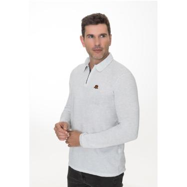 Imagem de Camisa Polo Manga Longa Trup Sea Malha Piquet Com Ziper-Masculino