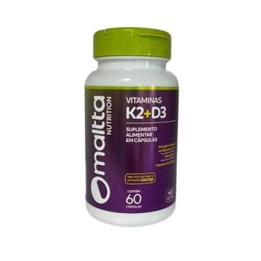 Imagem de Vitamina K2 + D3 Com 60 Cápsulas Maltta