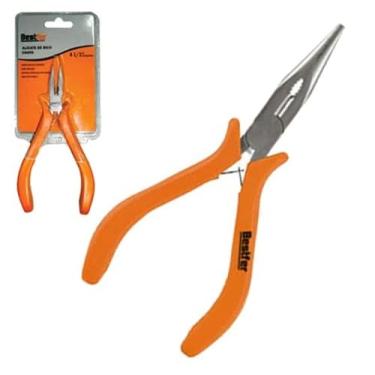 Imagem de Alicate de Bico Meia Cana Reto 4,5'' Ref. BFH0506 - Rio Chens