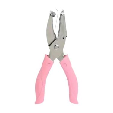 Imagem de shamjina Portátil de alto desempenho de punção de orifício de um único orifício com o perfurador de alça para o escritório de recortes não livro de papelaria, Rodada de 6 Mm