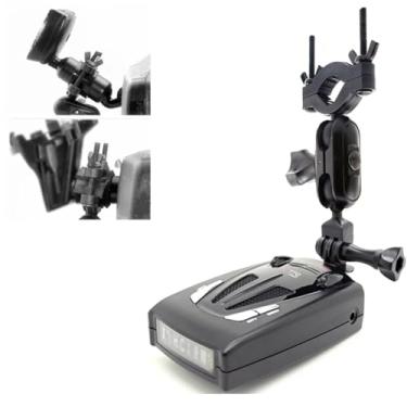 Imagem de AccessoryBasics Suporte para detector de radar de espelho retrovisor de carro para detector de radar Whistler (série CR) Requer pelo menos 2,5 cm de espaço de haste transparente para instalar!