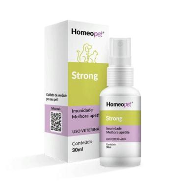 Imagem de Strong Melhora Imunidade Apetite 30ml Cães Gatos - Homeopet