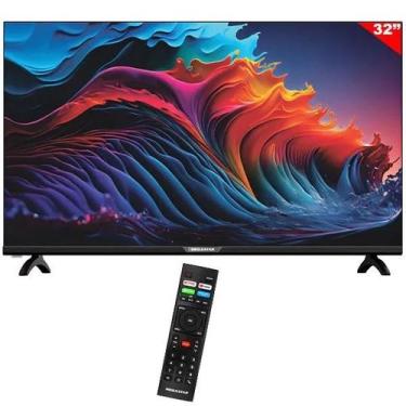 Imagem de Smart TV LED 32 Polegadas MEGASTAR LED32SM Full HD Wi-Fi com Conversor