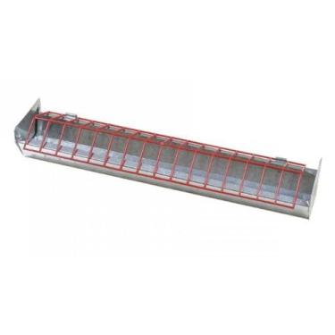 Imagem de Comedouro Linear Tipo Calha 50 cm Com Separadores Zatti