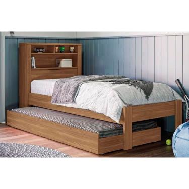 Imagem de Bicama Solteiro Invicta c/Auxiliar Jatoba - Santos Andirá