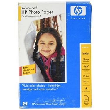 Imagem de Papel de papel fotográfico avançado HP, foto ADV, 100 folhas
