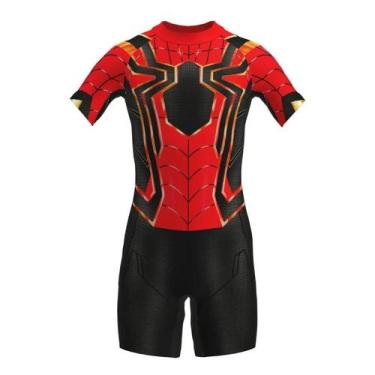 Imagem de Roupa De Banho Cosplay Do Homem-Aranha Para Crianças, Roupa De Praia D