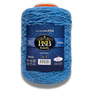 Imagem de Barbante B&B 6 Fios 1Kg/1000 m (Azul Jeans)