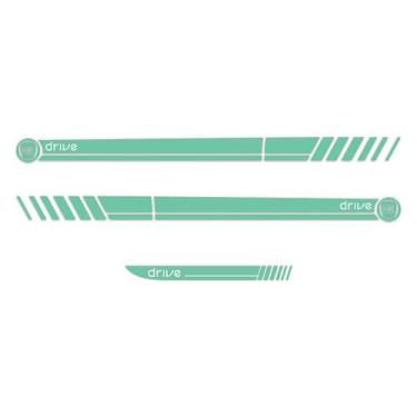 Imagem de Adesivo Faixa Lateral Sport Fiat Argo Modelo 5 - Cromo Sign