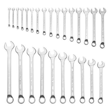 Imagem de Jogo de Chaves Combinadas 6 a 32 mm com 26 Peças - TRAMONTINA PRO